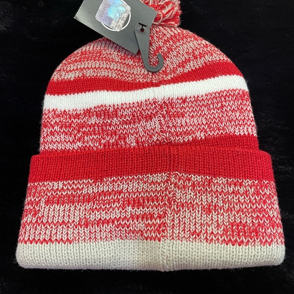 🆕 KC Chiefs American Football Conference Champions “2022” Brand ‘47 Pom Beanie - Picture 2 of 4